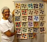 Frances Evans - Winner of May Block of the Month